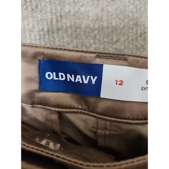 Old Navy Satin Cargo Barrel Wide-Leg Pants Womens 12 Rose Mauve NEW - Picture 8 of 11